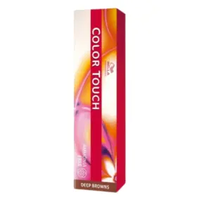 Wella Crema Colorante Color Touch Sin Amoniaco 60ml - 7.75 Rubio Medio Marrón Caob